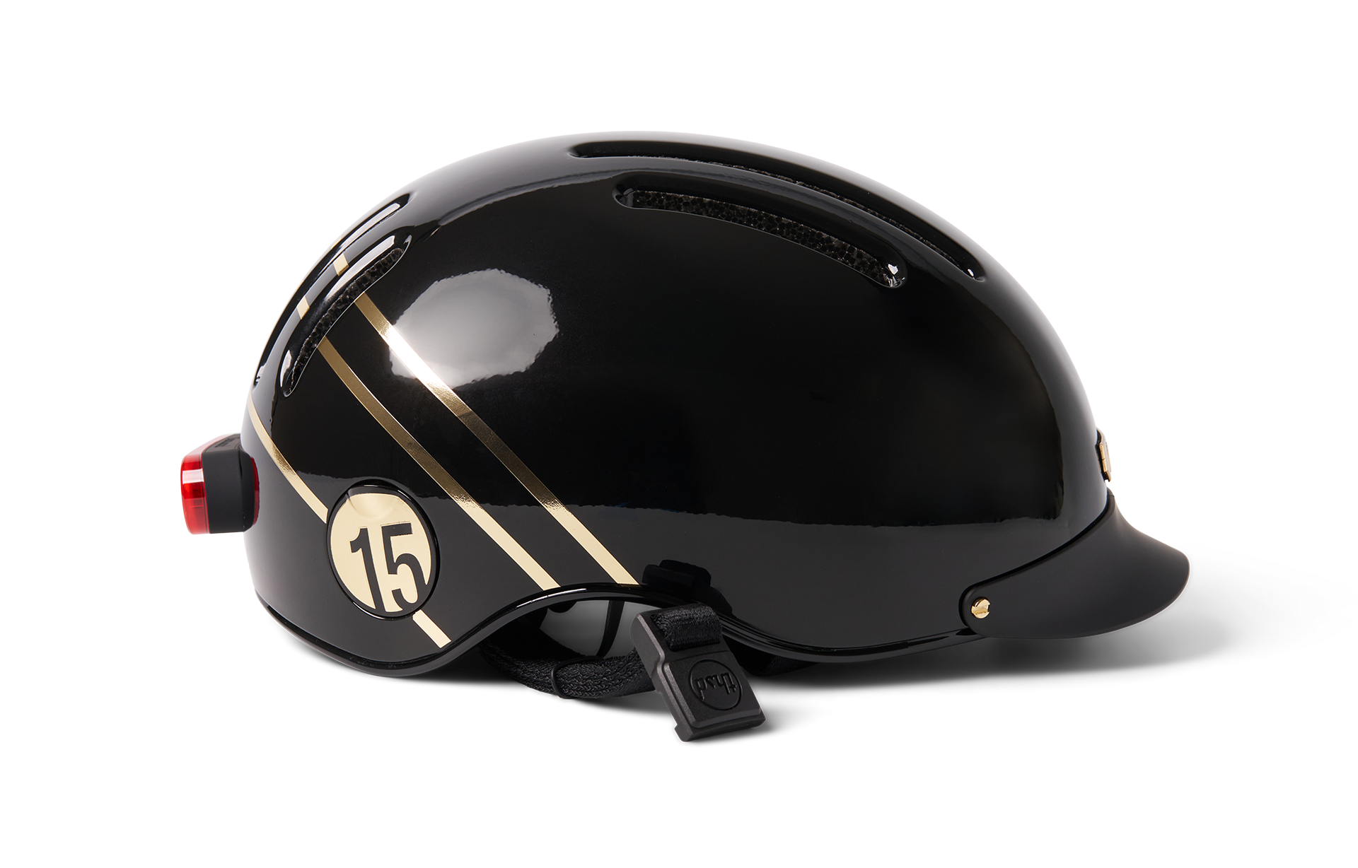 Gold Line Black